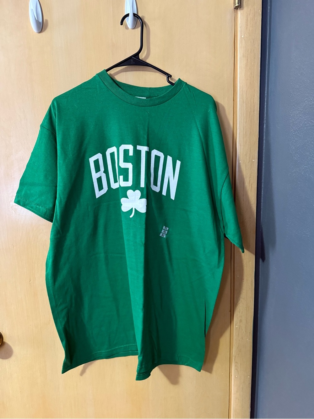 Delta Green Crewneck T‑Shirt with Red & Navy Logo